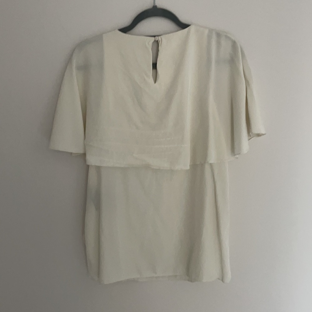 Tibi 2 ivory white blouse - Picture 5 of 6